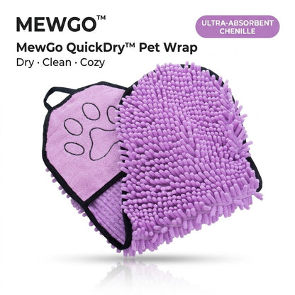 MewGo QuickDry™ Pet Wrap