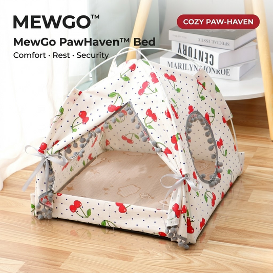 MewGo PawHaven™ Bed