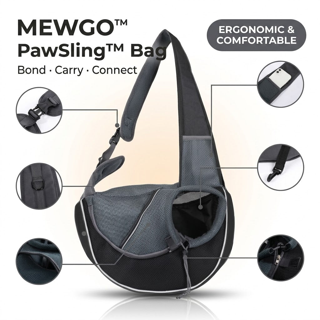 MewGo PawSling™ Bag