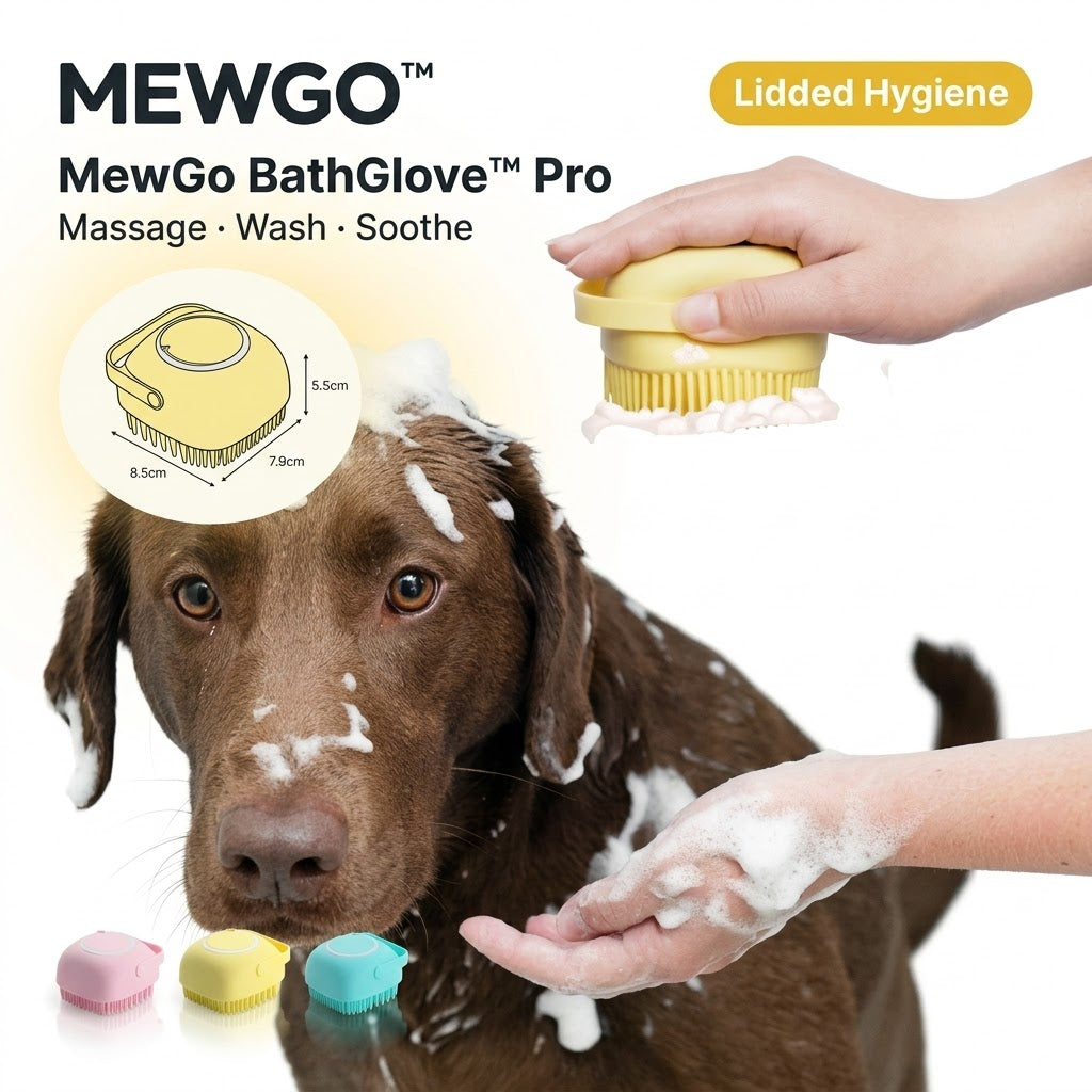 MewGo BathGlove™ Pro