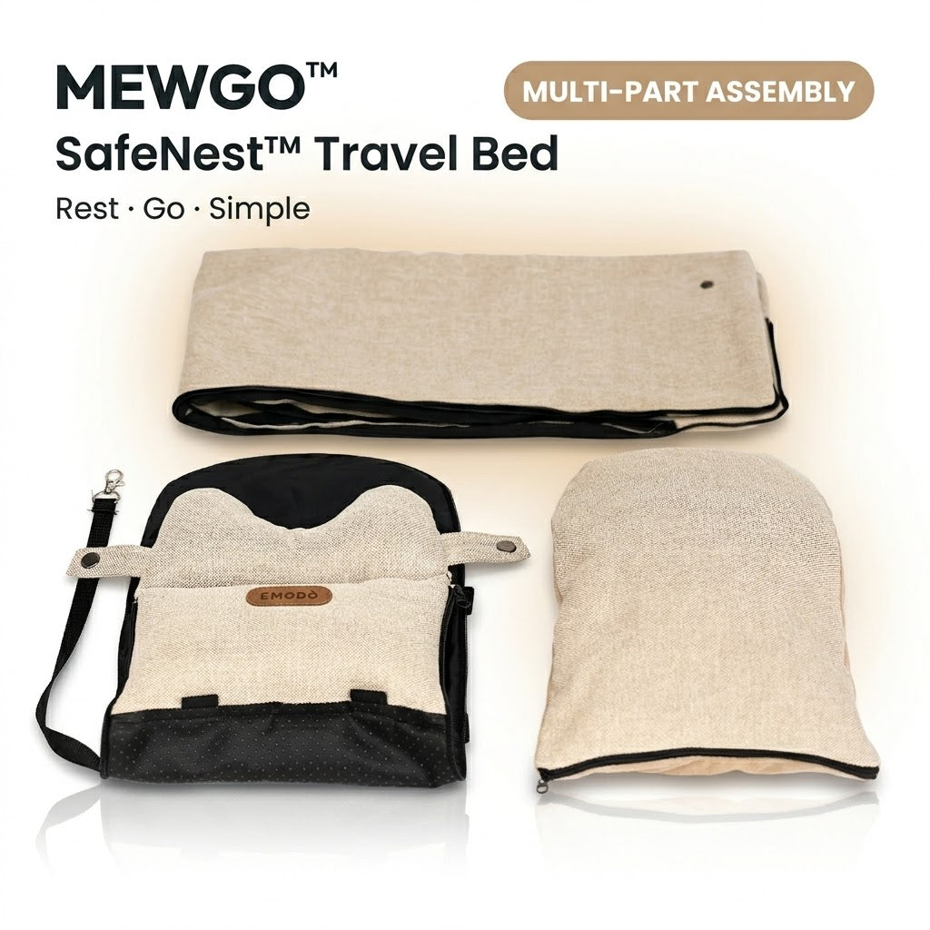 MewGo SafeNest™ Travel Bed