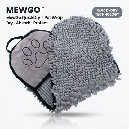 MewGo QuickDry™ Pet Wrap