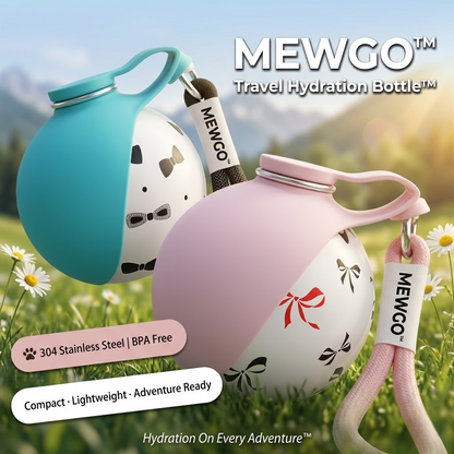 Mewgo 2 in 1 Travel Hydration Bottle™