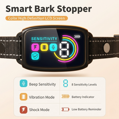 MewGo Smart Bark Stopper Collar