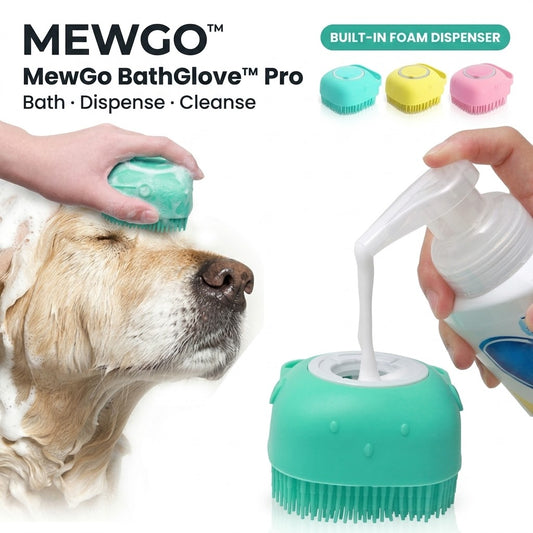 MewGo BathGlove™ Pro