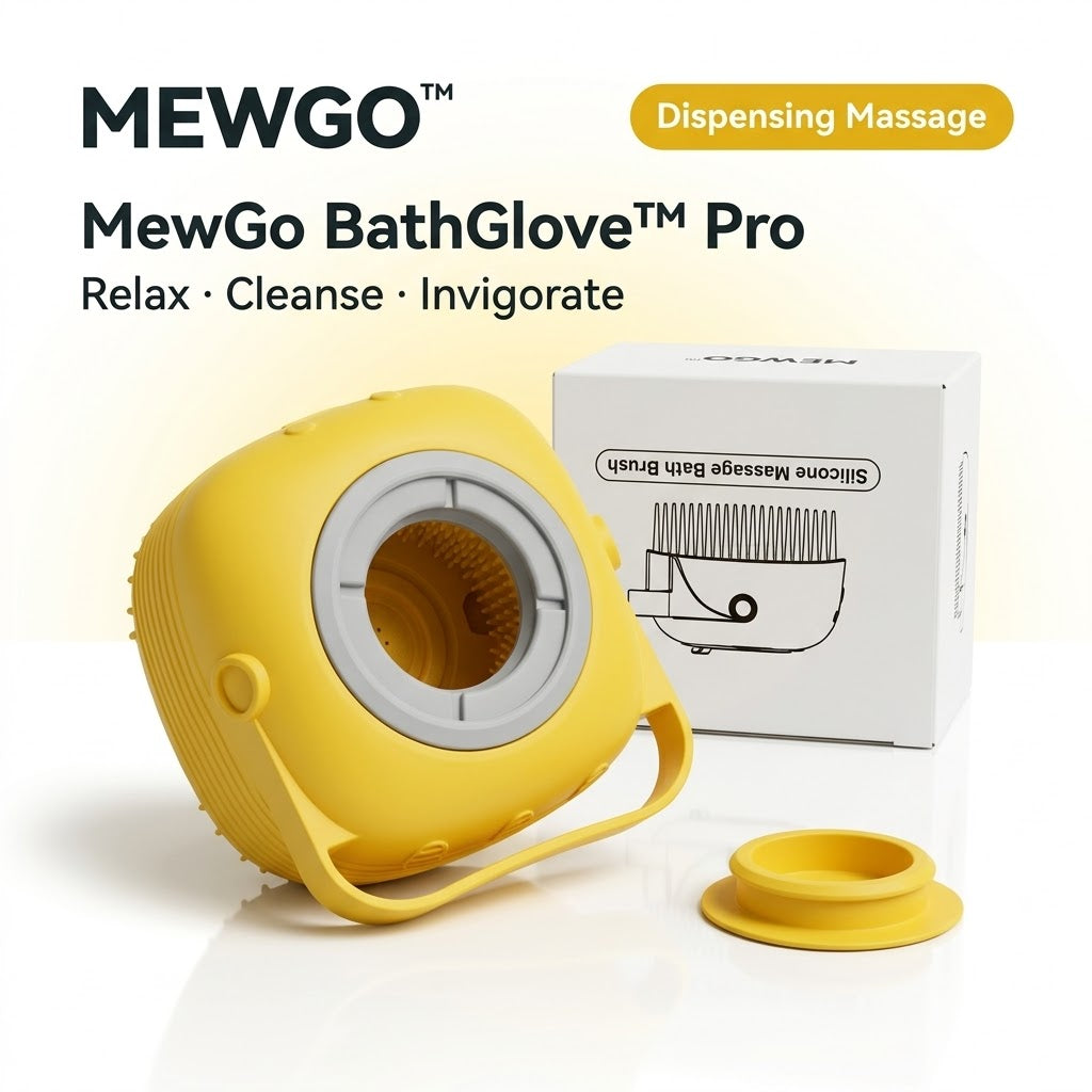 MewGo BathGlove™ Pro