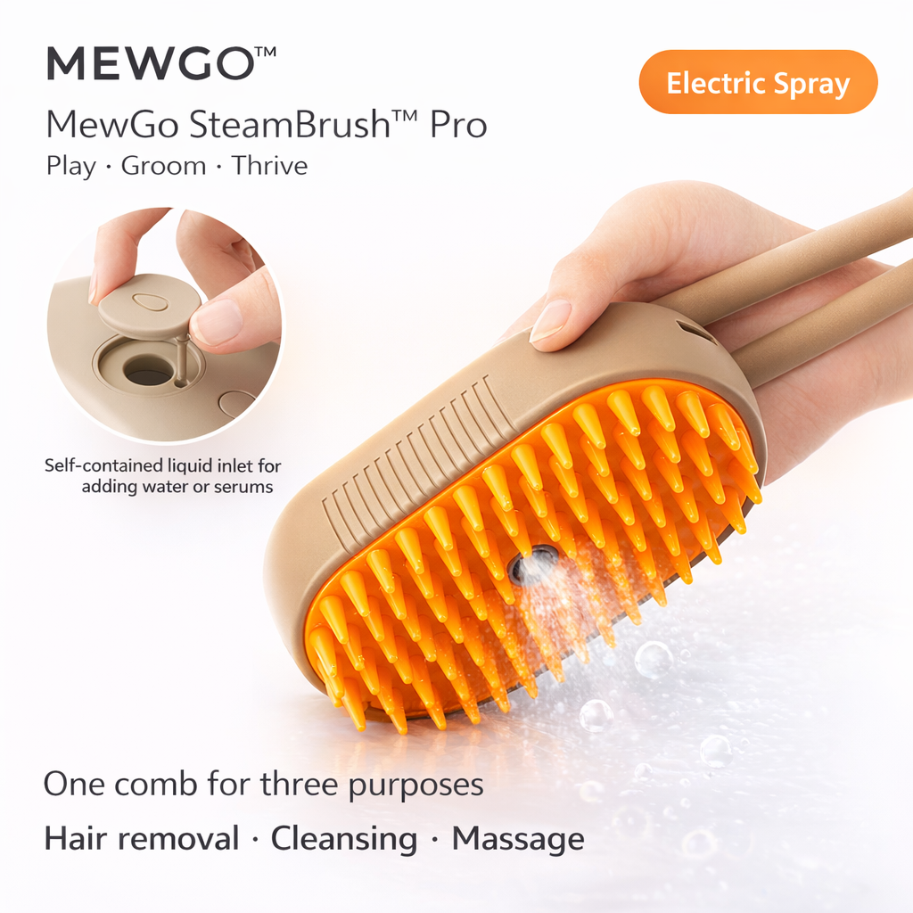 MewGo SteamBrush™ Pro