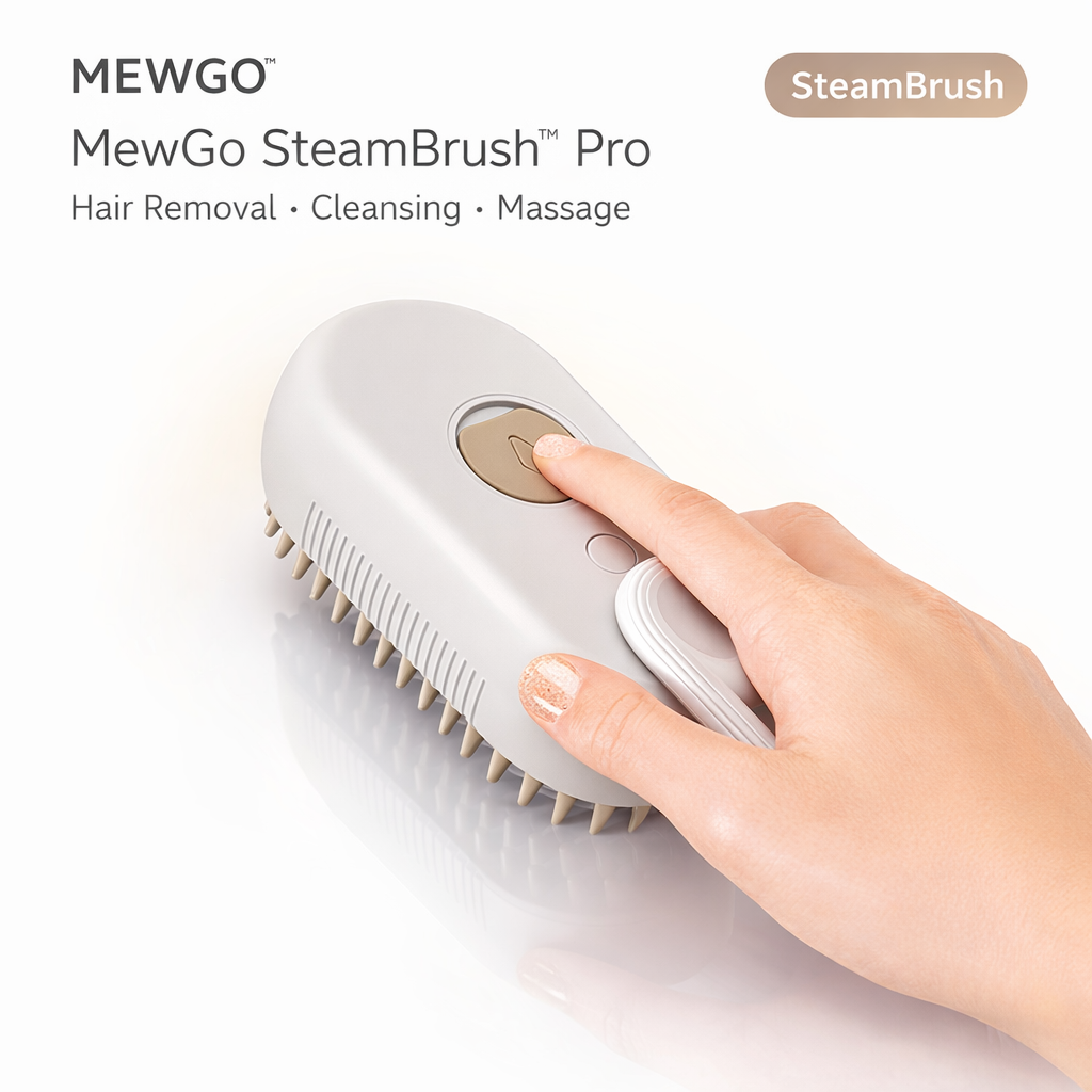 MewGo SteamBrush™ Pro