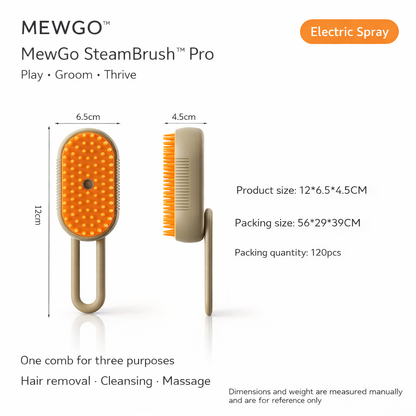 MewGo SteamBrush™ Pro