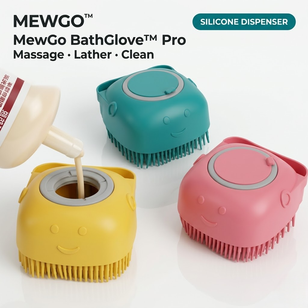 MewGo BathGlove™ Pro