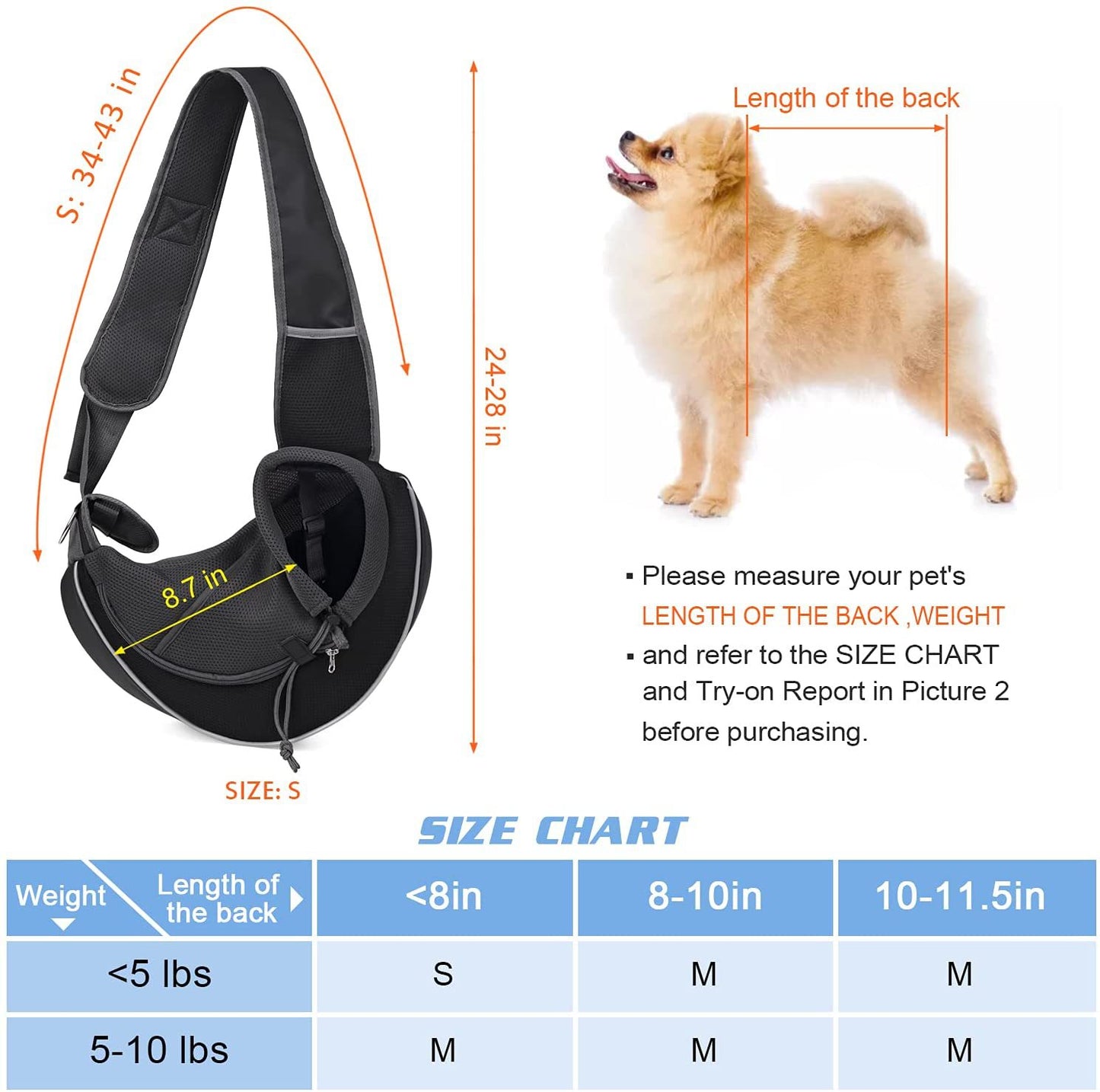 MewGo PawSling™ Bag