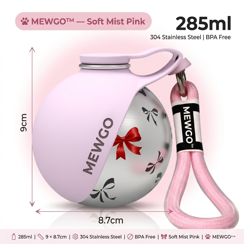 Mewgo 2 in 1 Travel Hydration Bottle™